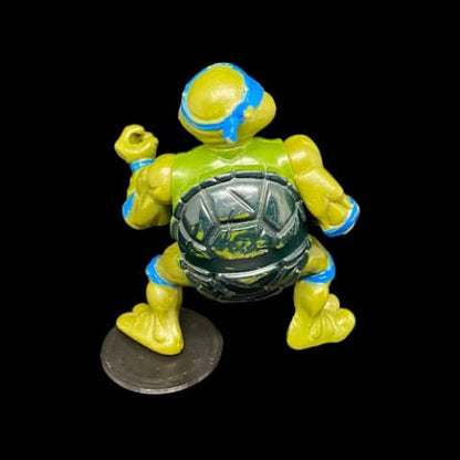 TMNT Leonardo Playmates Mirage Studios Ninja Turtles 1988 VTG Action Figure Hard - toyscardscomics
