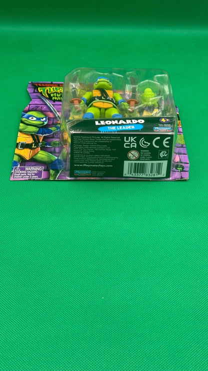 TMNT Leonardo "The Leader" Action Figure - toyscardscomics