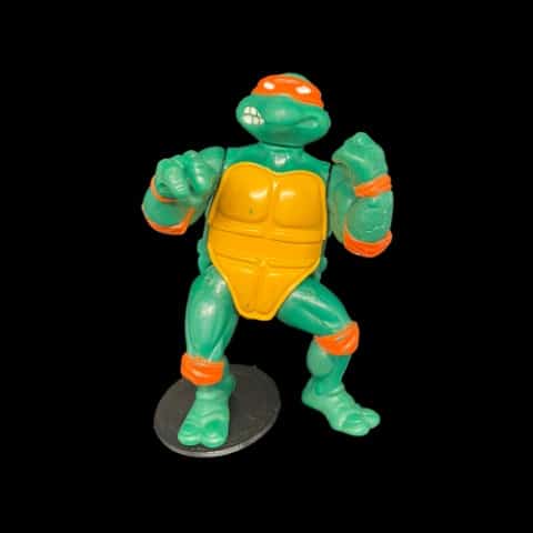 TMNT Michelangelo Teenage Mutant Ninja Turtles 1988 Mirage Studios Playmates - toyscardscomics