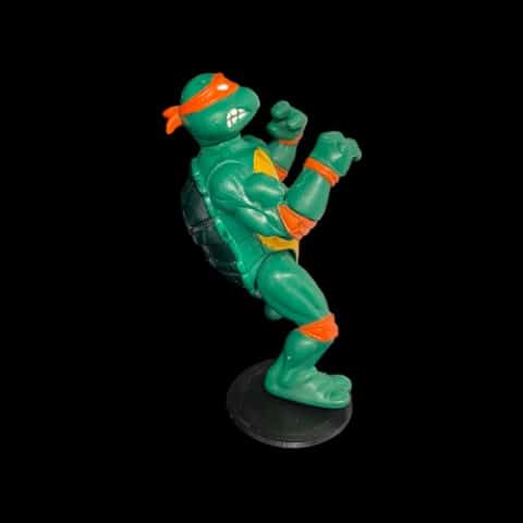 TMNT Michelangelo Teenage Mutant Ninja Turtles 1988 Mirage Studios Playmates - toyscardscomics