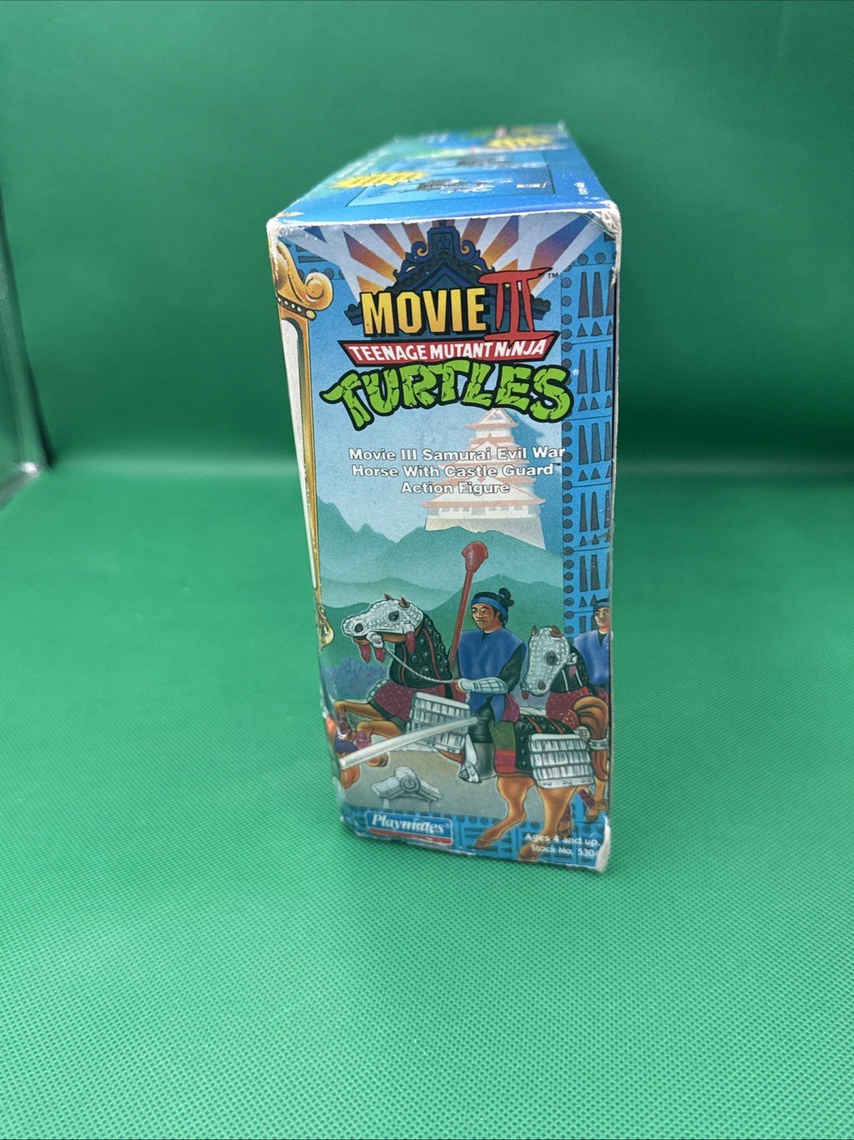TMNT MOVIE III Samurai Evil War Horse w/ Castle Guard SEALED PLAYMATES 5304 - toyscardscomics