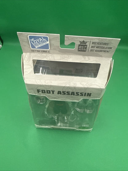TMNT Nikelodeon BST AXN Foot Assassin 5” Figure NIB Teenage Mutant Ninja Turtles - toyscardscomics