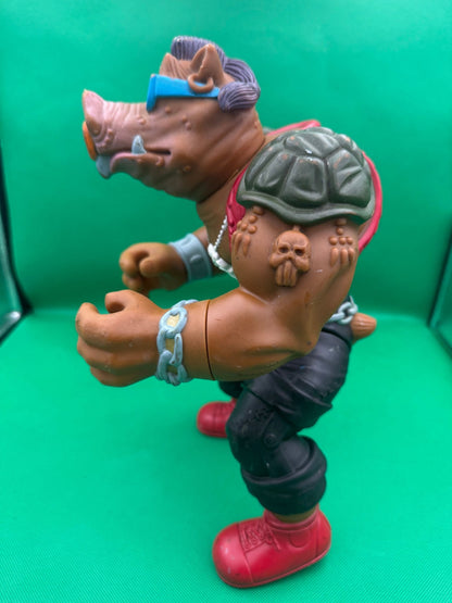 TMNT Ninja Turtles Bebop 13” Giant Action Figure Vintage Rare 1990 Playmates - toyscardscomics