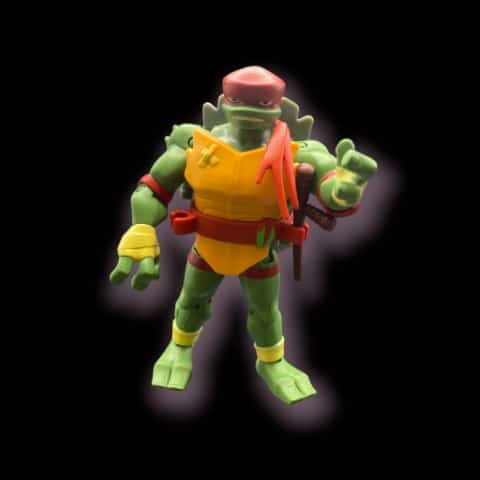 TMNT Rise of the Teenage Mutant Ninja Turtles 2018 RAPHAEL 4.75" Action Figure - toyscardscomics