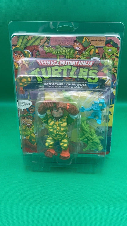 TMNT Sergeant Bananas 1991 MOC Ninja Turtles Playmates Toys Figure - toyscardscomics