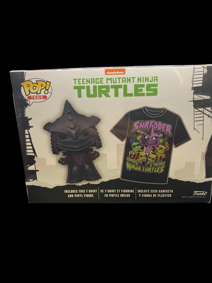 TMNT Shredder Funko POP! with Tee DIAMOND Target Exclusive Size 2x Large T Shirt - toyscardscomics