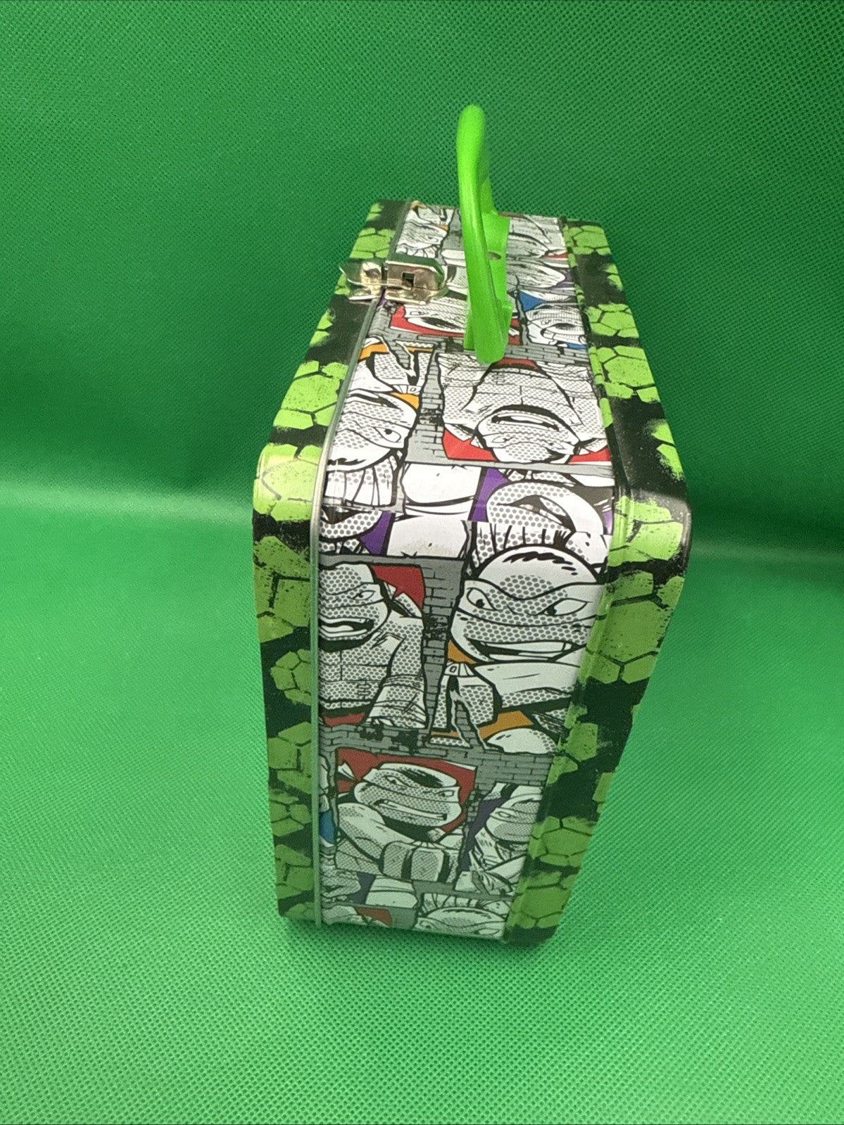 TMNT Teenage Mutant Ninja Turtles Lunch Box Tin With Puzzle - toyscardscomics