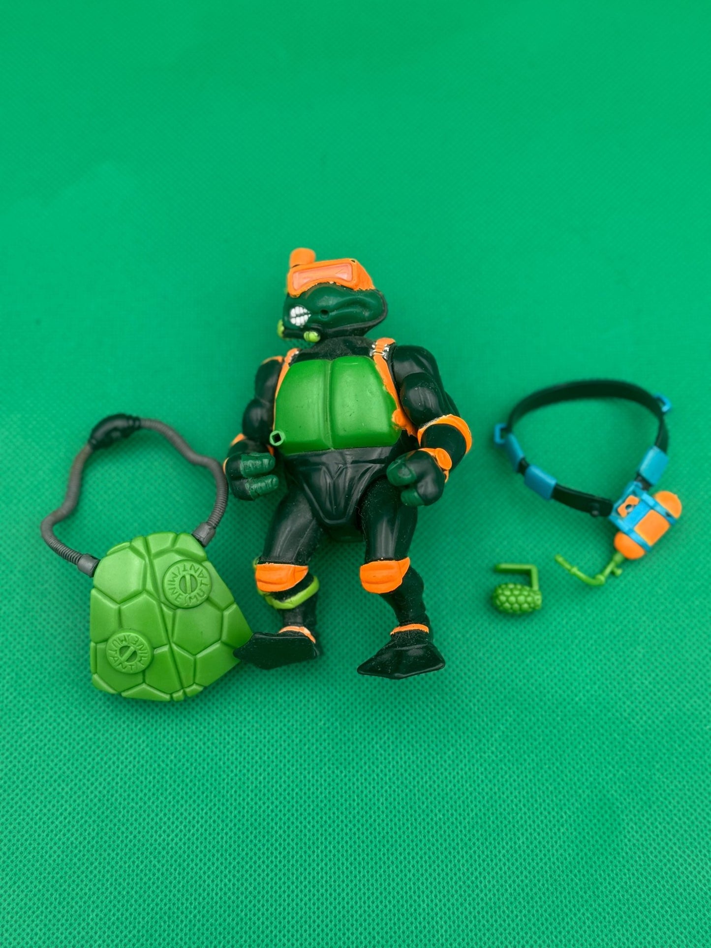 TMNT Teenage Mutant Ninja Turtles Navy Seal Mike Mutant Military 2 1992 - toyscardscomics