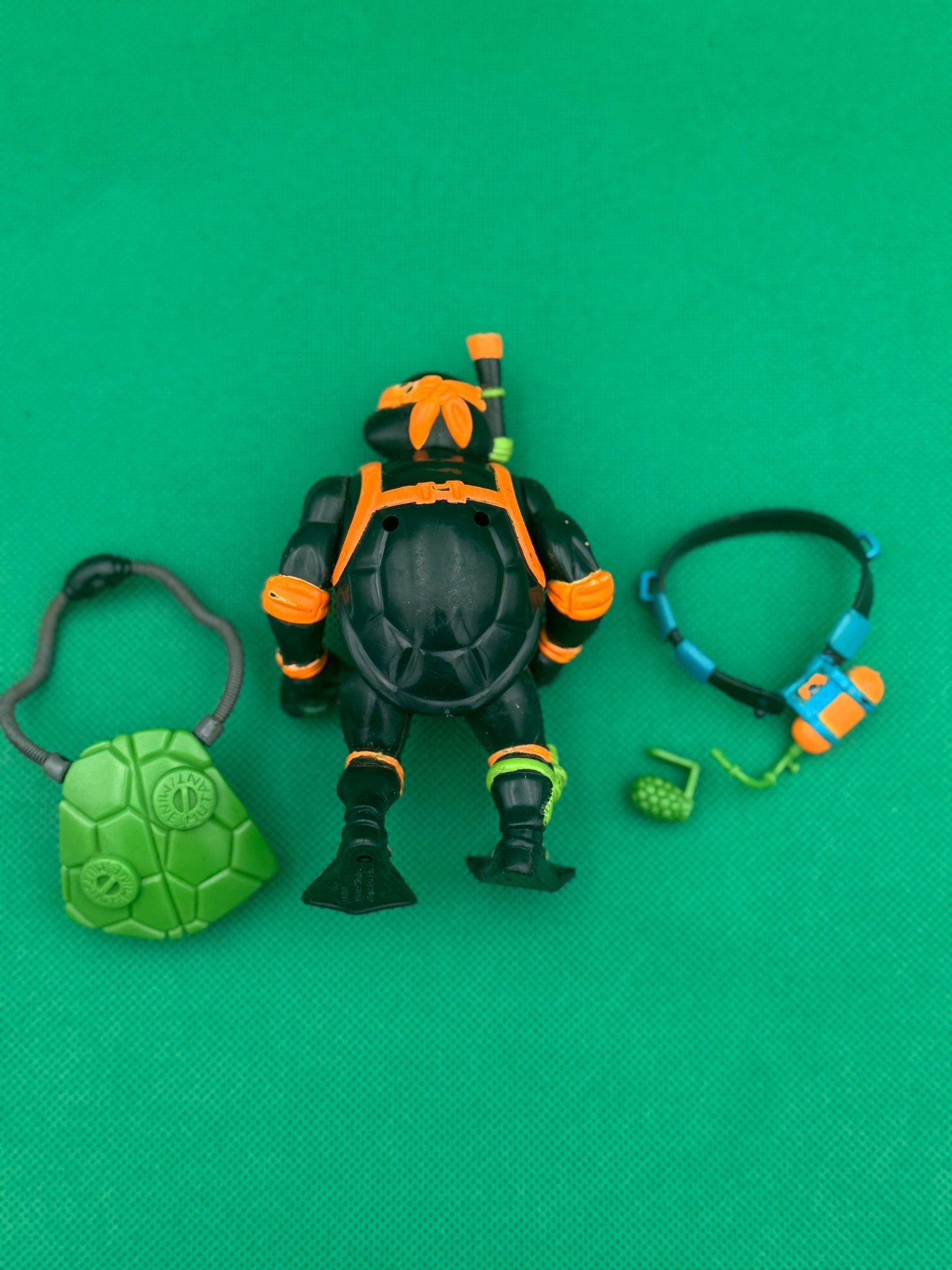 TMNT Teenage Mutant Ninja Turtles Navy Seal Mike Mutant Military 2 1992 - toyscardscomics