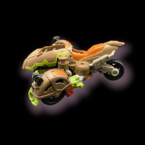 TMNT Transforming Leonardo Figure 2015 Stealth Bike Mutations Trike Mutant Ninja - toyscardscomics