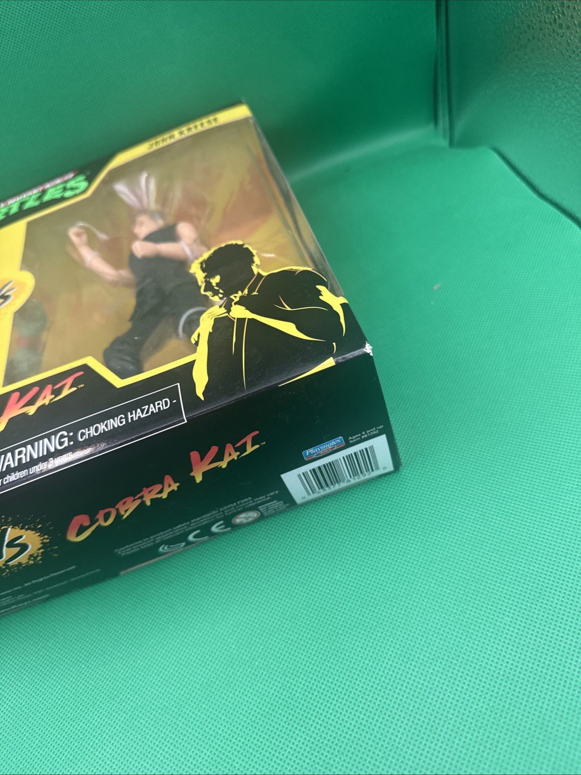 TMNT vs Cobra Kai Raphael & John Kreese Action Figures (M.I.C) - toyscardscomics