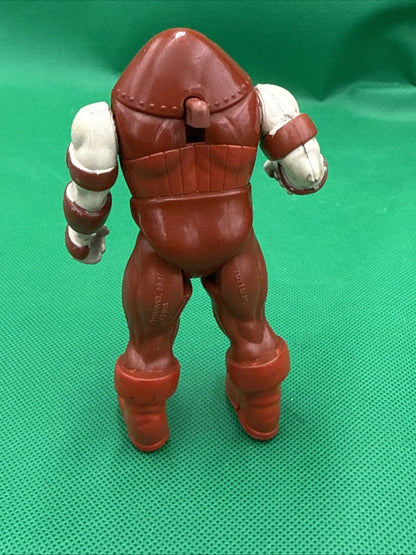 Toy Biz 1991 Uncanny X - Men Juggernaut Power Punch Action Figure Marvel - toyscardscomics