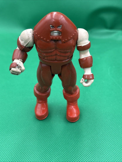 Toy Biz 1991 Uncanny X - Men Juggernaut Power Punch Action Figure Marvel - toyscardscomics