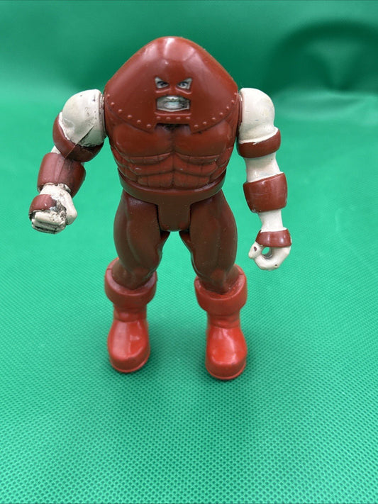 Toy Biz 1991 Uncanny X - Men Juggernaut Power Punch Action Figure Marvel - toyscardscomics