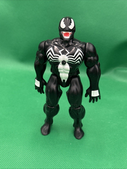 ToyBiz Marvel Venom Marvel Super Heroes 5" Action Figure 1991 - toyscardscomics