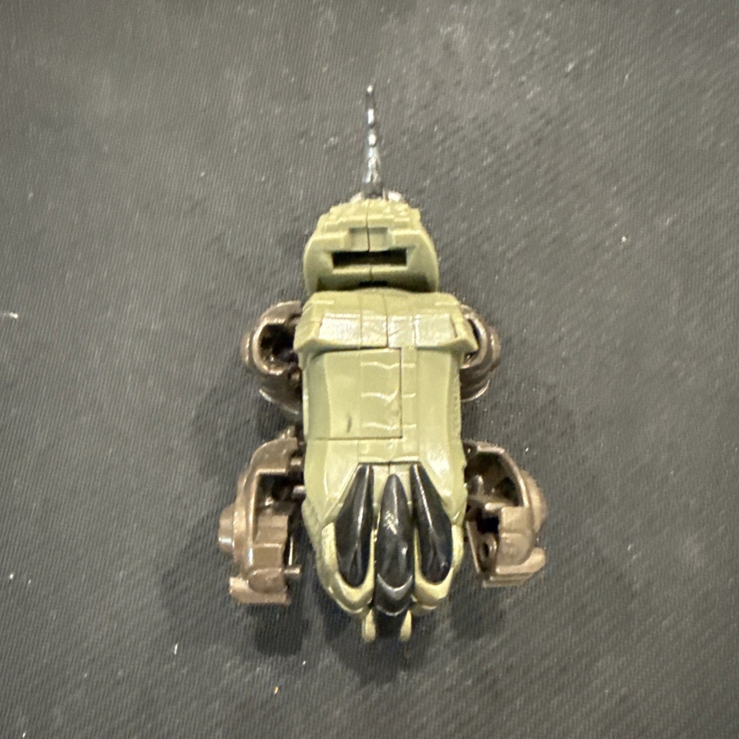 Transformers 2005 Cybertron Backstop Scout Class Figure Rhino Missing Key B16 - toyscardscomics