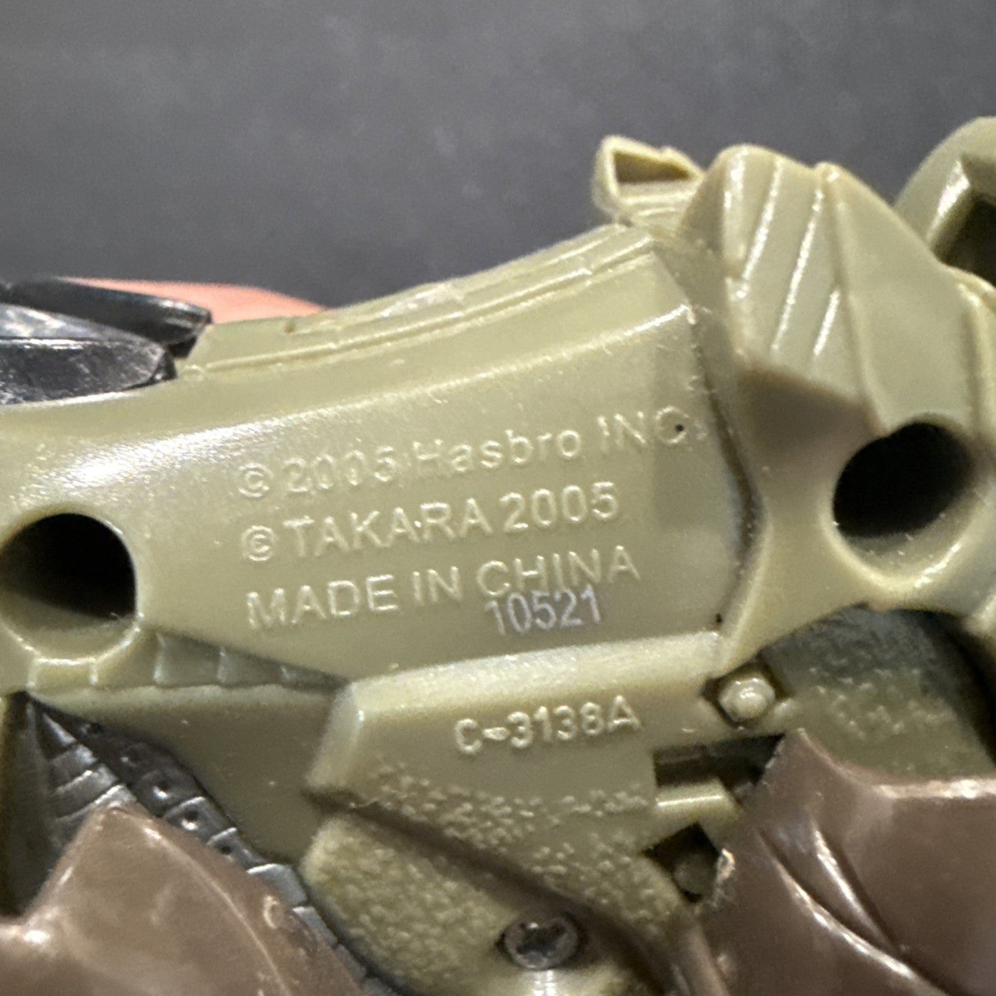 Transformers 2005 Cybertron Backstop Scout Class Figure Rhino Missing Key B16 - toyscardscomics