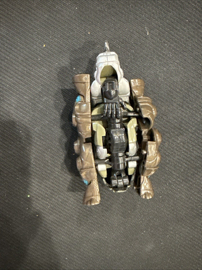 Transformers 2005 Cybertron Backstop Scout Class Figure Rhino Missing Key B16 - toyscardscomics