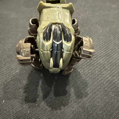 Transformers 2005 Cybertron Backstop Scout Class Figure Rhino Missing Key B16 - toyscardscomics