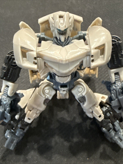 Transformers Dark of the Moon Deluxe Class Sideswipe No Weapon Has All Pannels - toyscardscomics