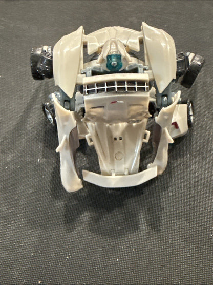 Transformers Dark of the Moon Deluxe Class Sideswipe No Weapon Has All Pannels - toyscardscomics