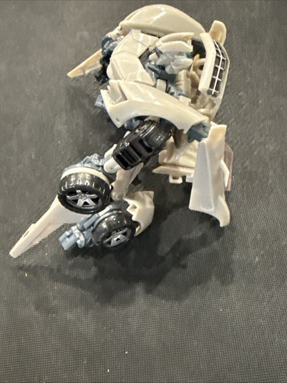 Transformers Dark of the Moon Deluxe Class Sideswipe No Weapon Has All Pannels - toyscardscomics