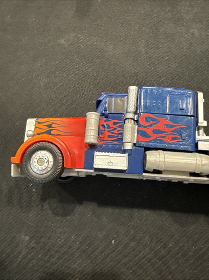 Transformers Electronic Optimus Prime Electronic Sound Semi Truck 8” 2010 Hasbro - toyscardscomics