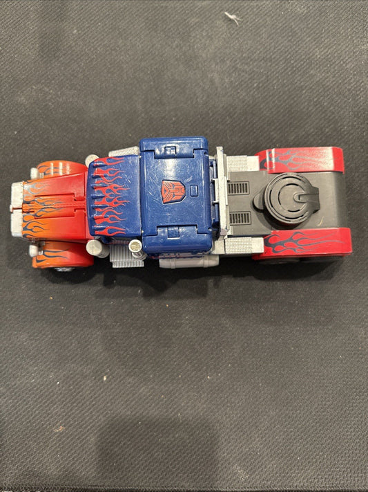 Transformers Electronic Optimus Prime Electronic Sound Semi Truck 8” 2010 Hasbro - toyscardscomics