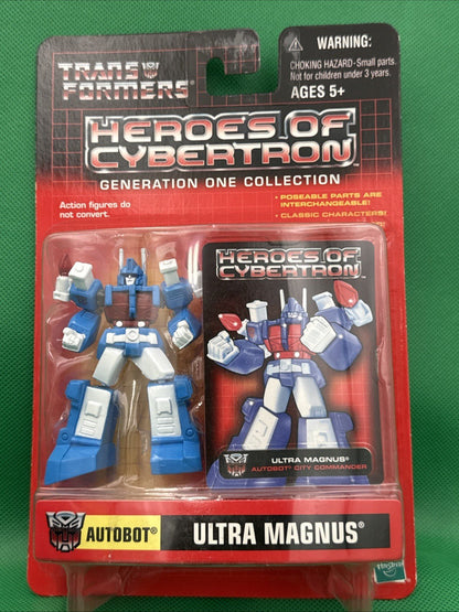 Transformers Heroes Of Cybertron Gen 1 Ultra Magnus Action Figure Hasbro NEW - toyscardscomics