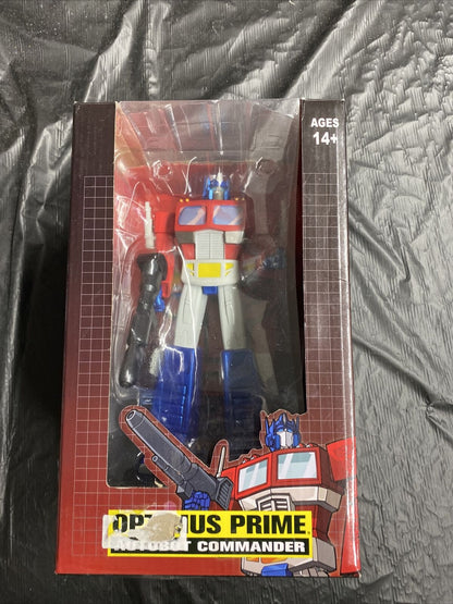 Transformers Optimus Prime 9 in Action Figure - toyscardscomics