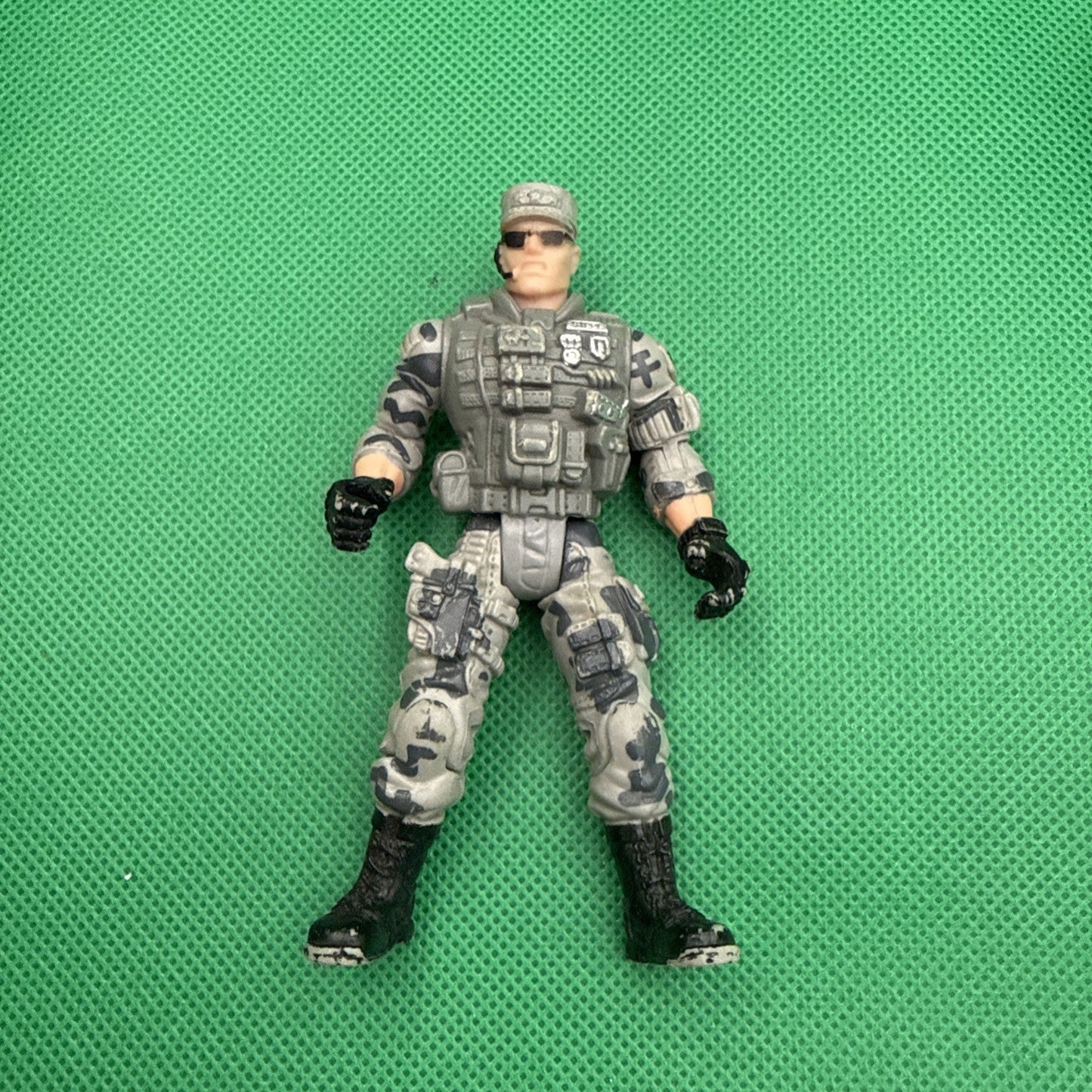 True Heroes Sentinel 1 Freedom Force GENERAL STEEL Action Figure - toyscardscomics