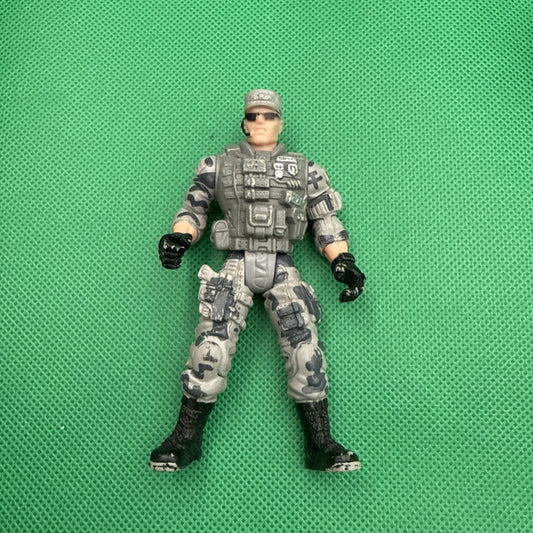 True Heroes Sentinel 1 Freedom Force GENERAL STEEL Action Figure - toyscardscomics