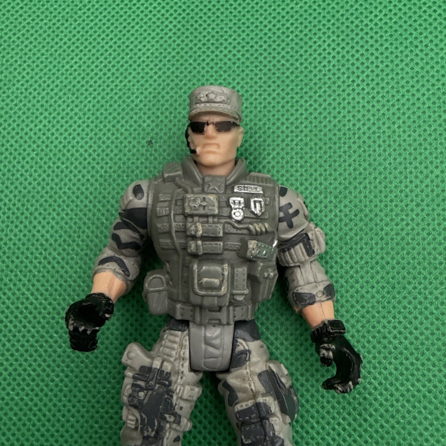 True Heroes Sentinel 1 Freedom Force GENERAL STEEL Action Figure - toyscardscomics