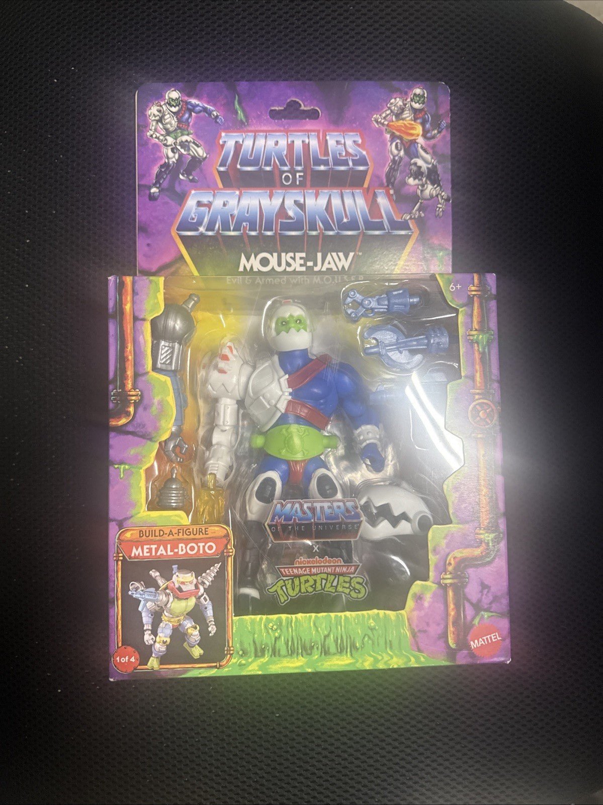 Turtles of Grayskull Mouse - Jaw Figure TMNT x MOTU Target Exclusive New - toyscardscomics