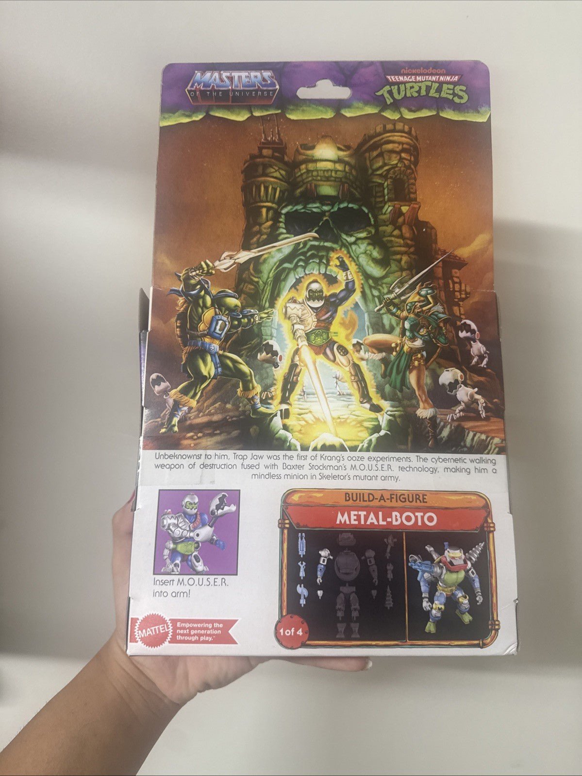 Turtles of Grayskull Mouse - Jaw Figure TMNT x MOTU Target Exclusive New - toyscardscomics