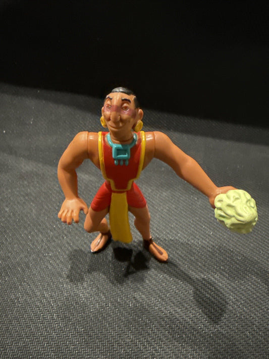 TZEKEL - KAN EL DORADO 4.2” ACTION FIGURE BURGER KING TOY (PRE - OWNED) 2000 - toyscardscomics
