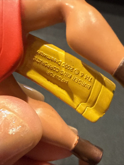 TZEKEL - KAN EL DORADO 4.2” ACTION FIGURE BURGER KING TOY (PRE - OWNED) 2000 - toyscardscomics
