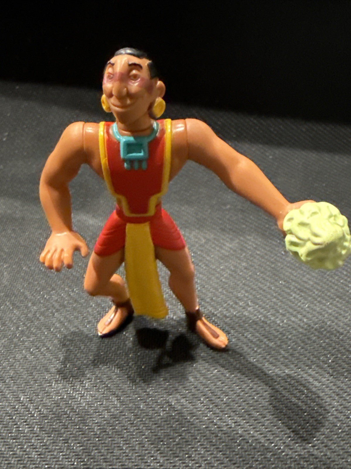 TZEKEL - KAN EL DORADO 4.2” ACTION FIGURE BURGER KING TOY (PRE - OWNED) 2000 - toyscardscomics