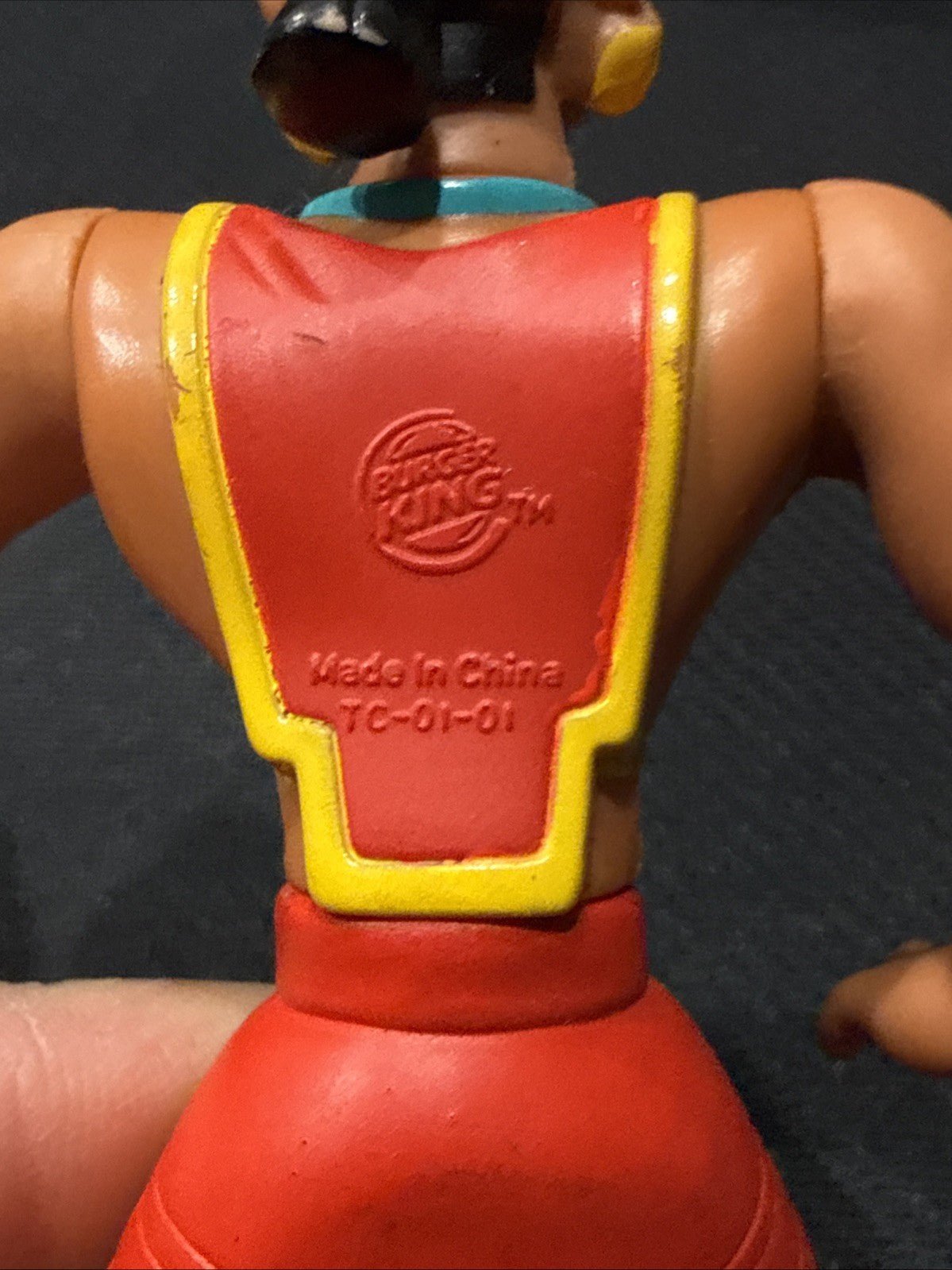 TZEKEL - KAN EL DORADO 4.2” ACTION FIGURE BURGER KING TOY (PRE - OWNED) 2000 - toyscardscomics