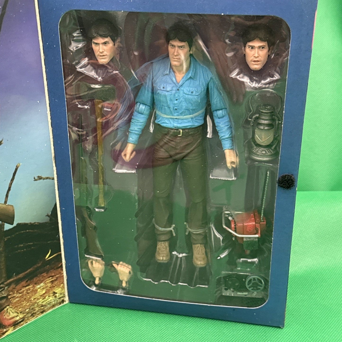Ultimate Ash 7" Figure NECA Evil Dead 40th Anniversary Target Haulathon 2022 - toyscardscomics