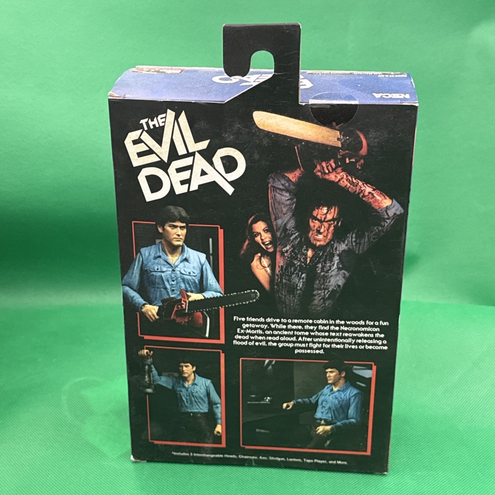 Ultimate Ash 7" Figure NECA Evil Dead 40th Anniversary Target Haulathon 2022 - toyscardscomics