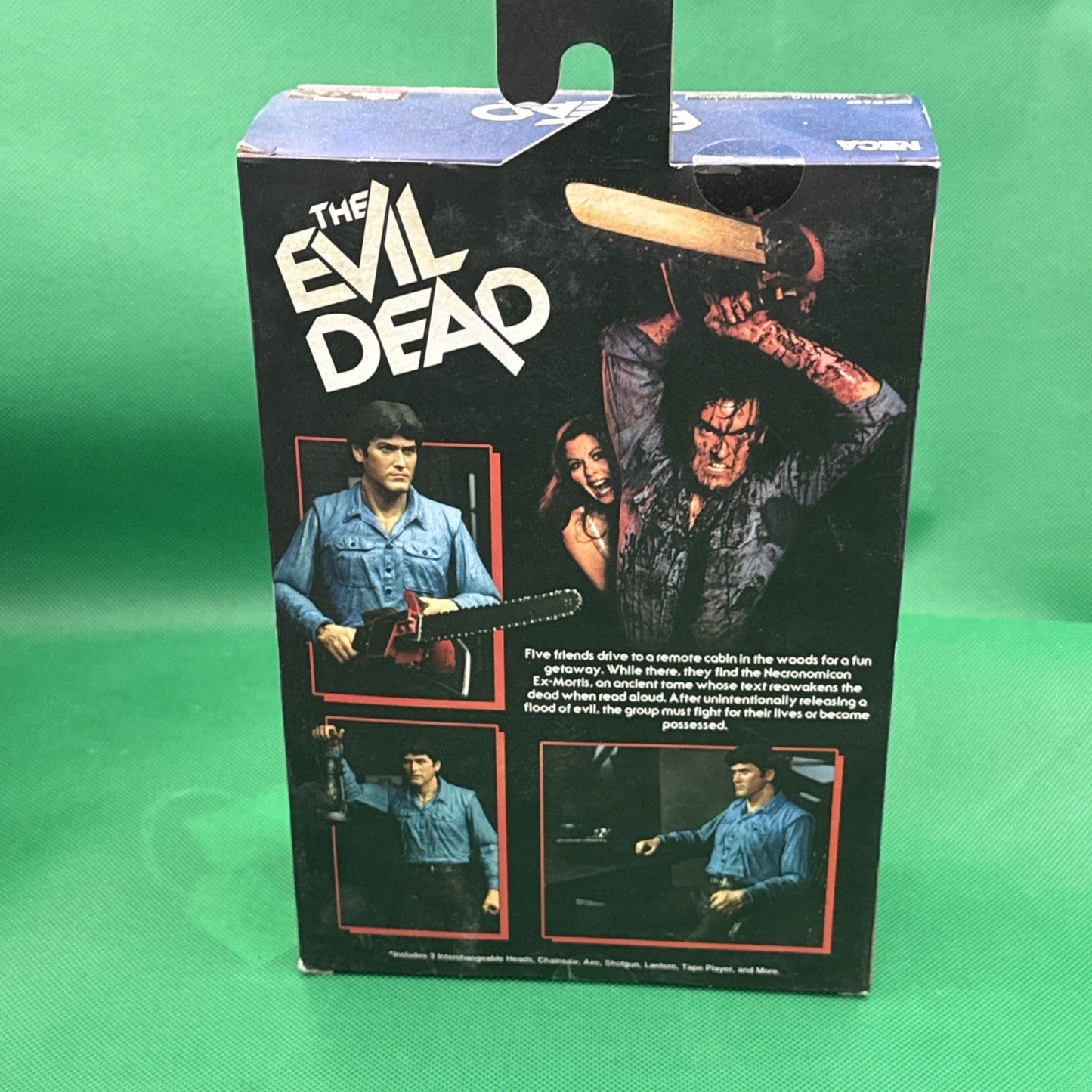 Ultimate Ash 7" Figure NECA Evil Dead 40th Anniversary Target Haulathon 2022 - toyscardscomics