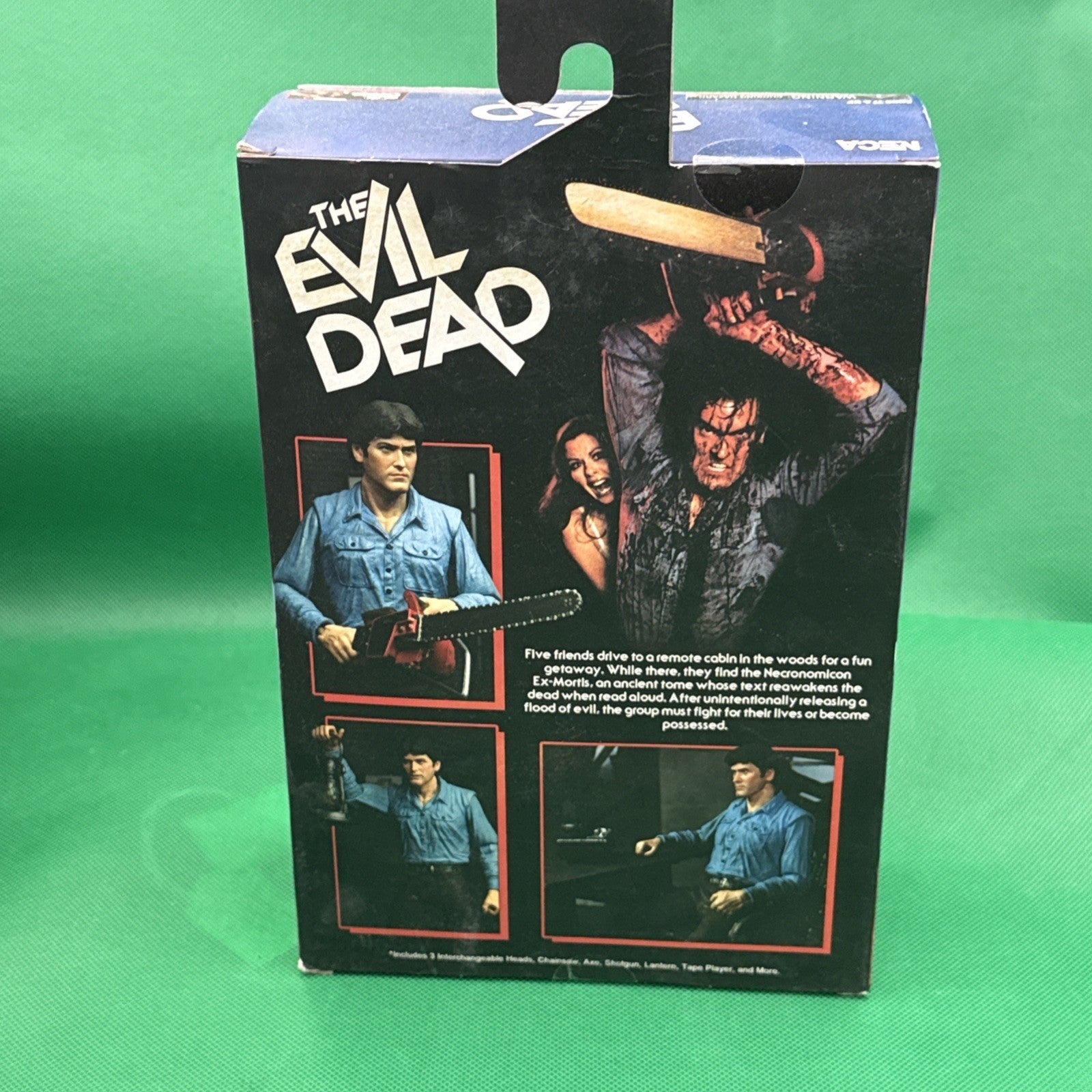 Ultimate Ash 7" Figure NECA Evil Dead 40th Anniversary Target Haulathon 2022 - toyscardscomics