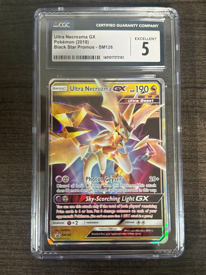 Ultra Necrozma GX Pokemon (2018) Black Star Promos - toyscardscomics