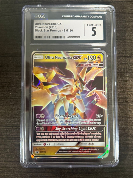 Ultra Necrozma GX Pokemon (2018) Black Star Promos - toyscardscomics