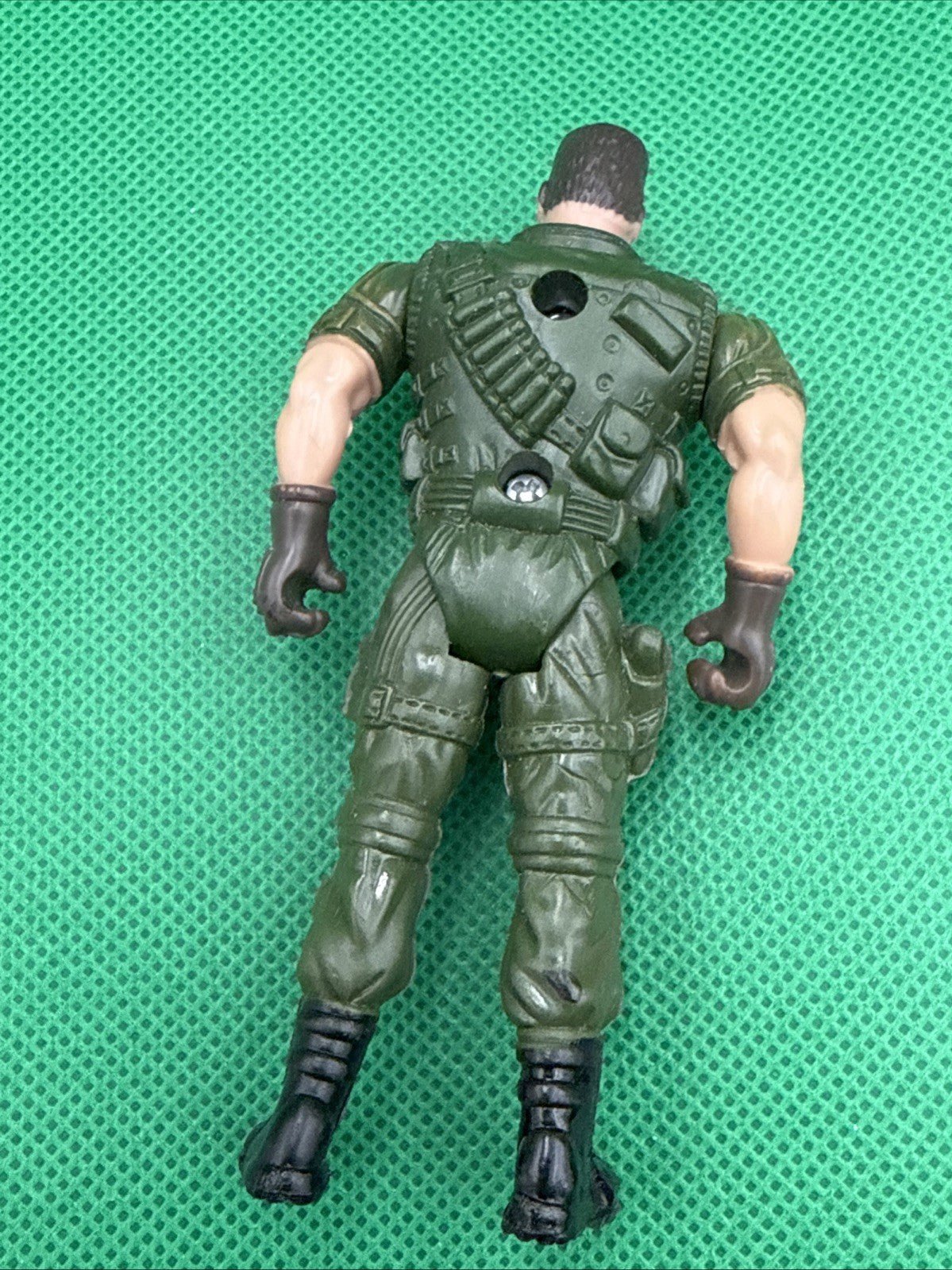 Unbranded 'Soldier' Green 4 In Action Figure - toyscardscomics