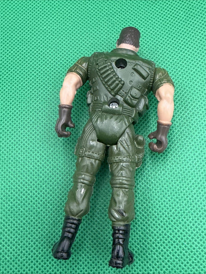 Unbranded 'Soldier' Green 4 In Action Figure - toyscardscomics