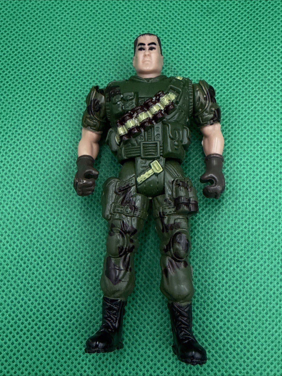 Unbranded 'Soldier' Green 4 In Action Figure - toyscardscomics