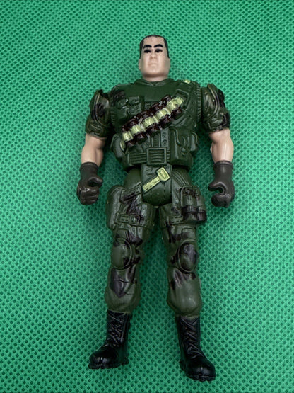 Unbranded 'Soldier' Green 4 In Action Figure - toyscardscomics