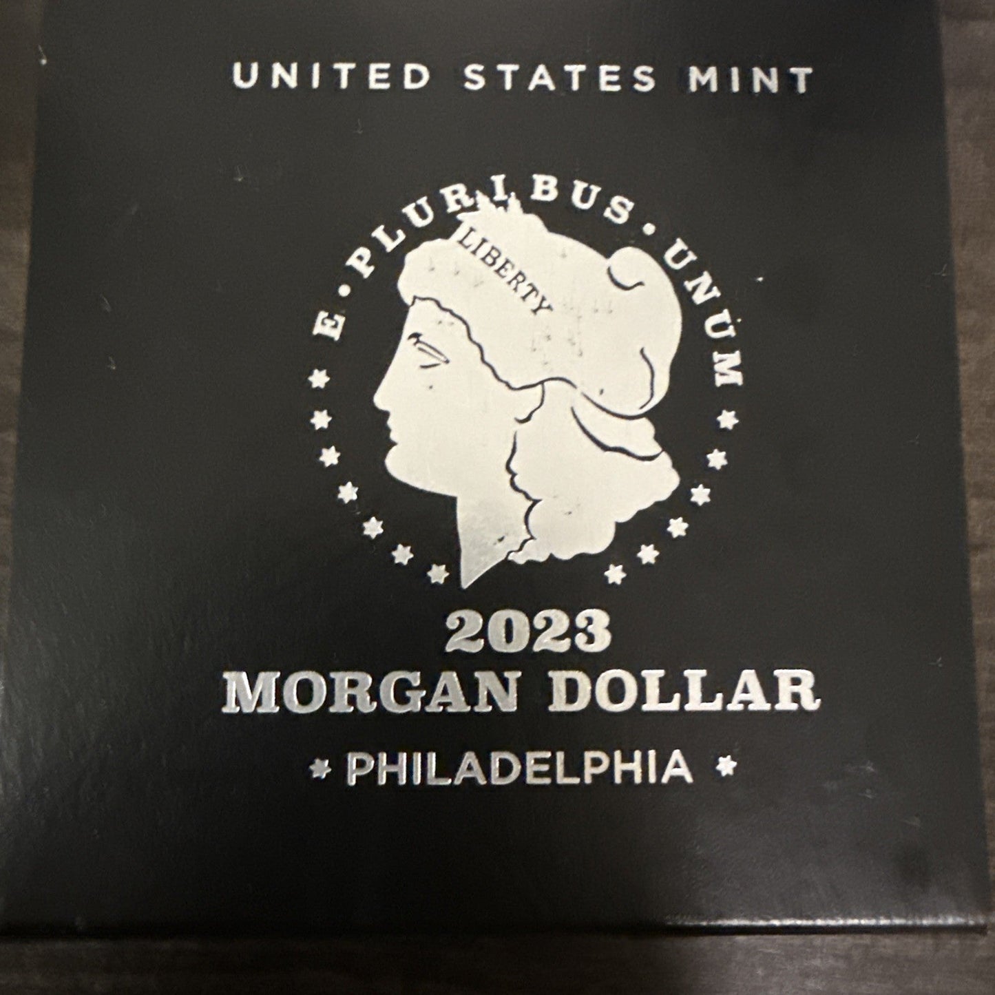 US Mint 2023 Uncirculated Morgan SILVER Dollar Coin, Box - toyscardscomics